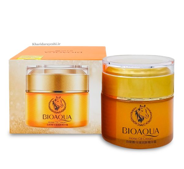 کرم معجزه گر روغن اسب ضدچروک کلاژن ساز 50 گرمی بیوآکوا (0779)